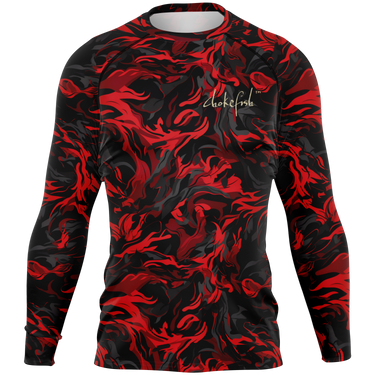 Chokefish™ Long Sleeve Rashguard Camouflage Men's Shirt-003